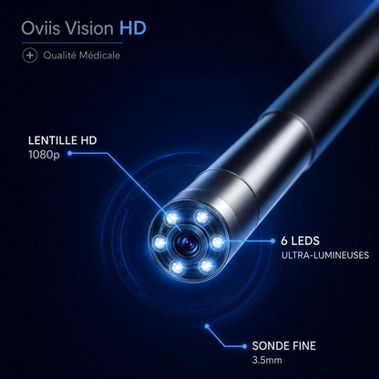 Oviis Vision HD — Otoscope Caméra WiFi HD