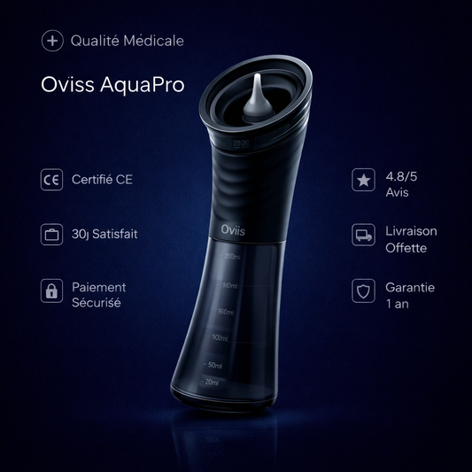 Oviis AquaPro — Nettoyeur Auriculaire Électrique