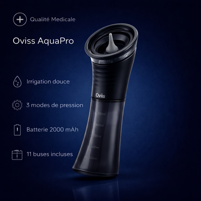 Oviis AquaPro — Nettoyeur Auriculaire Électrique